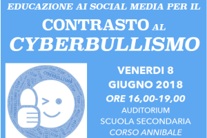 WORKSHOP "EDUCAZIONE AI SOCIAL MEDIA PER IL CONTRASTO AL CYBERBULLISMO"