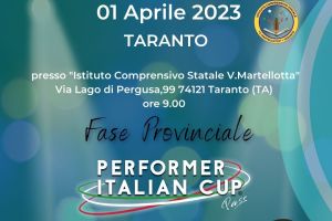 SELEZIONI PERFORMER ITALIAN CUP - Sabato 1° aprile 2023 – Palestra Scuola Primaria